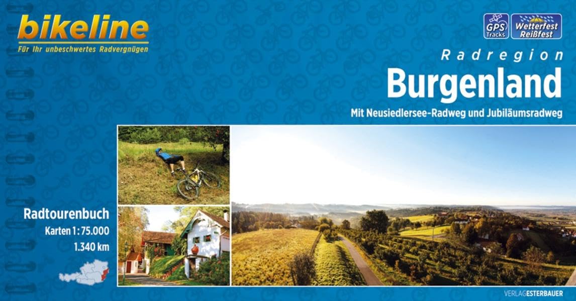 Bikeline Radregion Burgenland Leisure, Home & Garden