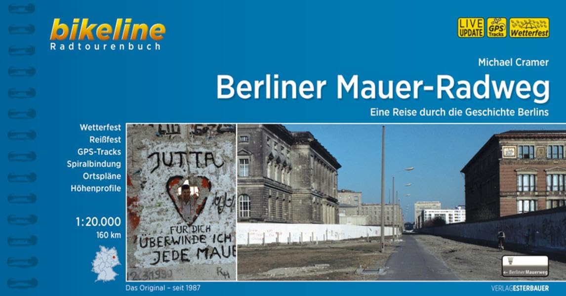 Bikeline Berliner Mauer-Radweg Leisure, Home & Garden