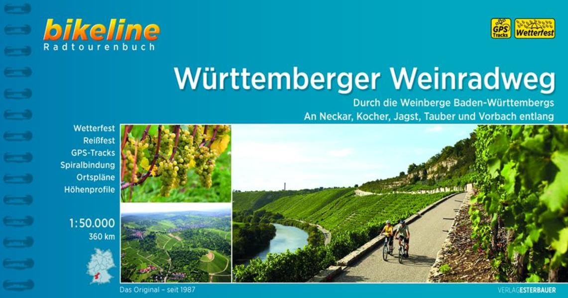 Bikeline Radtourenbuch Württemberger Weinradweg Leisure, Home & Garden