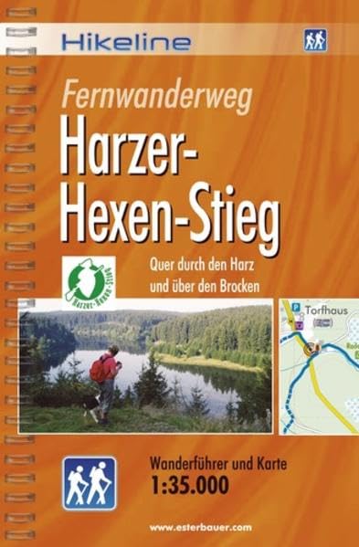 Harzer-Hexen-Stieg: Quer durch den Harz und über den Brocken. 1:35000. Mit UTM-Netz (ca. 95 km) (Hikeline /Wanderführer) Leisure, Home & Garden