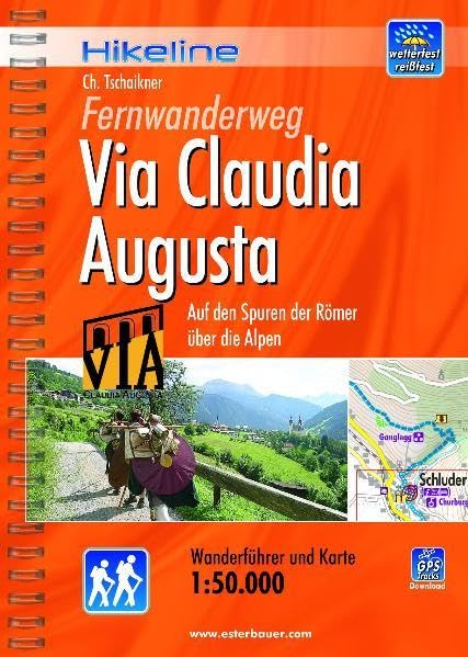 Hikeline Wanderführer Via Claudia Augusta Leisure, Home & Garden