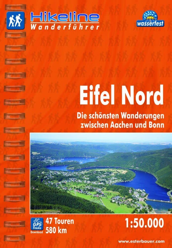 Hikeline Wanderführer Eifel Nord 1 : 50 000 Leisure, Home & Garden