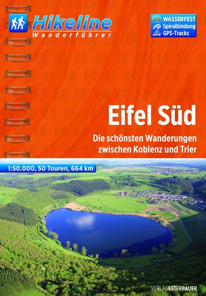 Hikeline Wanderführer Eifel Süd 1 : 50 000 book