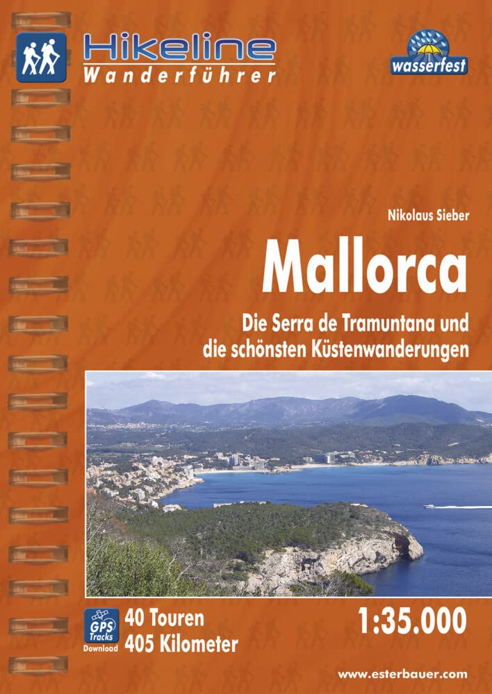 Hikeline Wanderführer Mallorca 1 : 50 000 book