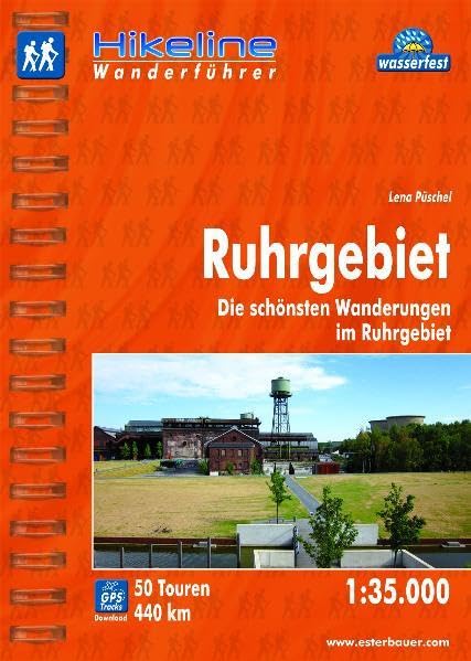 Hikeline Wanderführer Ruhrgebiet 1 : 35 000 Leisure, Home & Garden