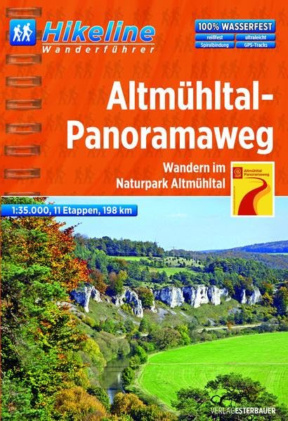 Hikeline Wanderführer Altmühltal-Panoramaweg Leisure, Home & Garden