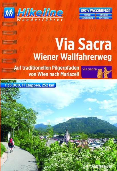 Hikeline Wanderführer Fernwanderweg Via Sacra Leisure, Home & Garden