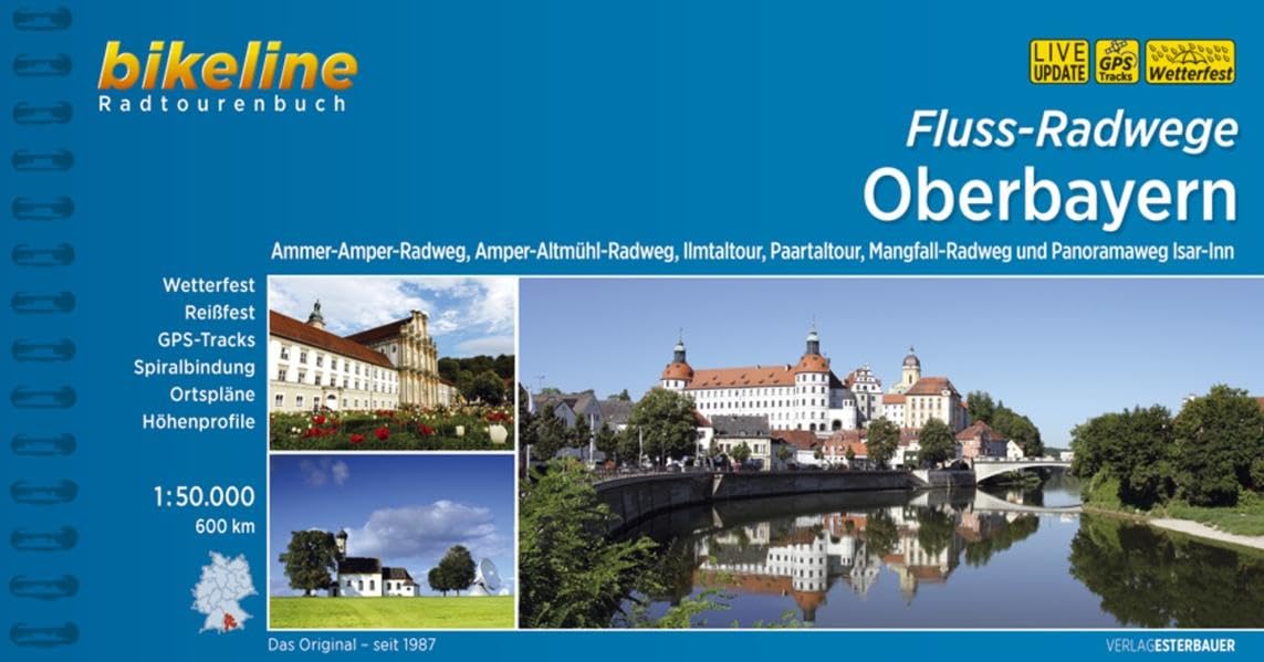 Bikeline Radtourenbuch Fluss-Radwege Oberbayern Leisure, Home & Garden