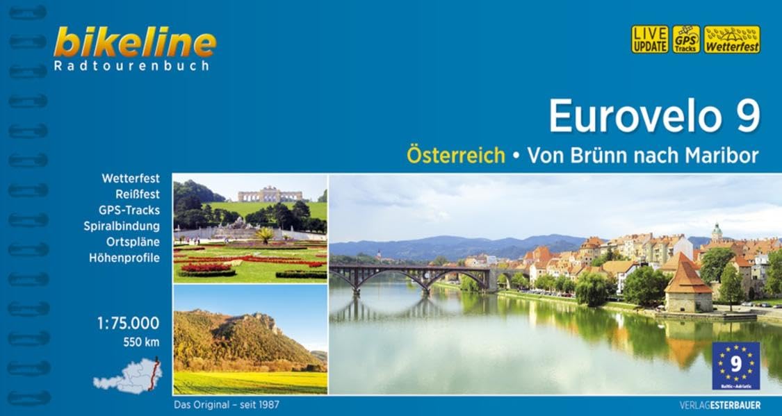 Bikeline Radtourenbuch Eurovelo 9 Leisure, Home & Garden
