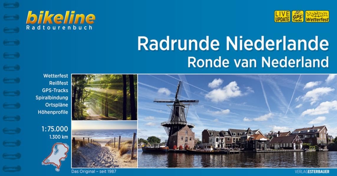 Radrunde Niederlande • Ronde van Nederland: 1.300 km (Bikeline Radtourenbücher) Leisure, Home & Garden