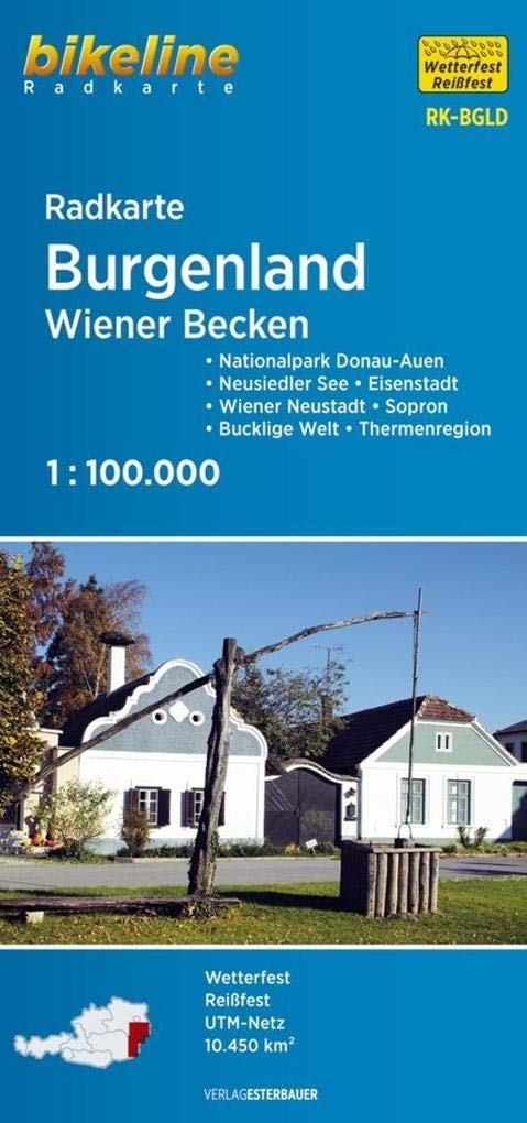 Burgenland: Wiener Becken (Bikeline Radkarte) Leisure, Home & Garden