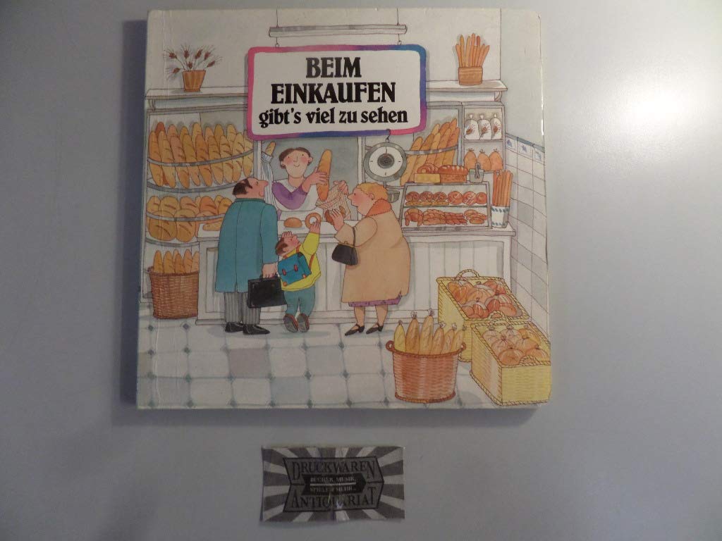 Beim Einkaufen gibts viel zu sehen Books