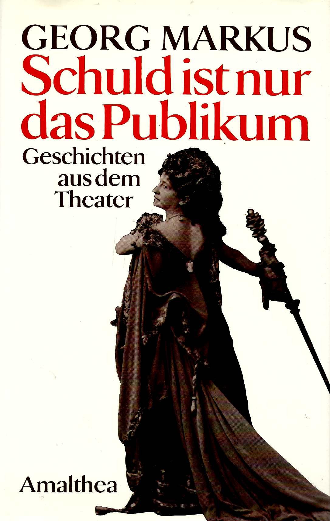 Schuld ist nur das Publikum: Geschichten aus dem Theater Film, Art & Culture