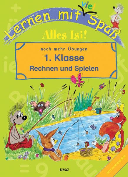 Lernen mit viel Spaß. 1. Klasse: Rechnen und Spielen Study Guides