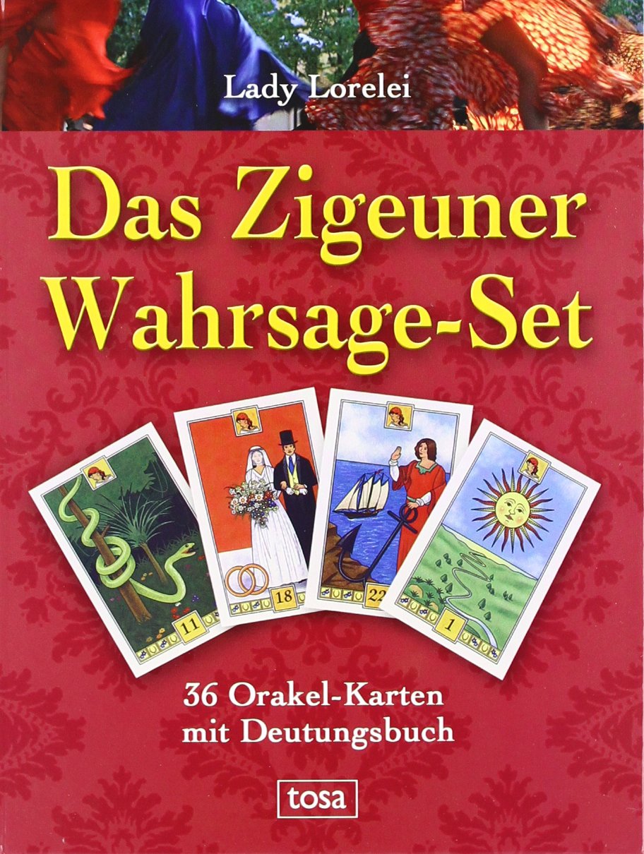 Das Zigeuner-Wahrsage-Set: 36 Orakel-Karten mit Deutungsbuch Religion & Esotericism