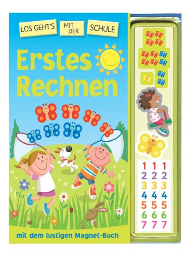 Erstes Rechnen: Los geht's mit der Schule - mit dem lustigen Magnet-Buch Leisure, Home & Garden