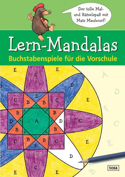 Lern-Mandalas: Buchstabenspiele für die Vorschule Leisure, Home & Garden