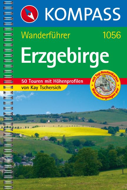 Erzgebirge: Wanderführer mit 50 Touren mit Toproutenkarten und Höhenprofilen (KOMPASS Wanderführer, Band 1056) Leisure, Home & Garden