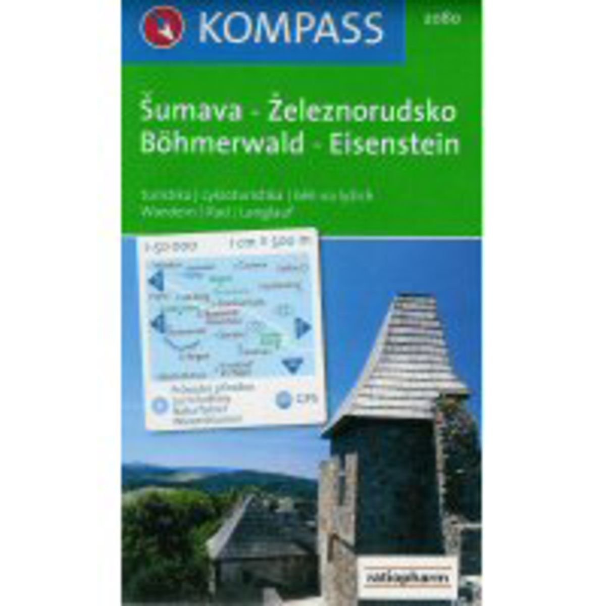Böhmerwald, Eisenstein/Sumava-Zeleznorudsko: 1 : 50 000. GPS-genau. Mit Naturführer Wiesenblumen Leisure, Home & Garden