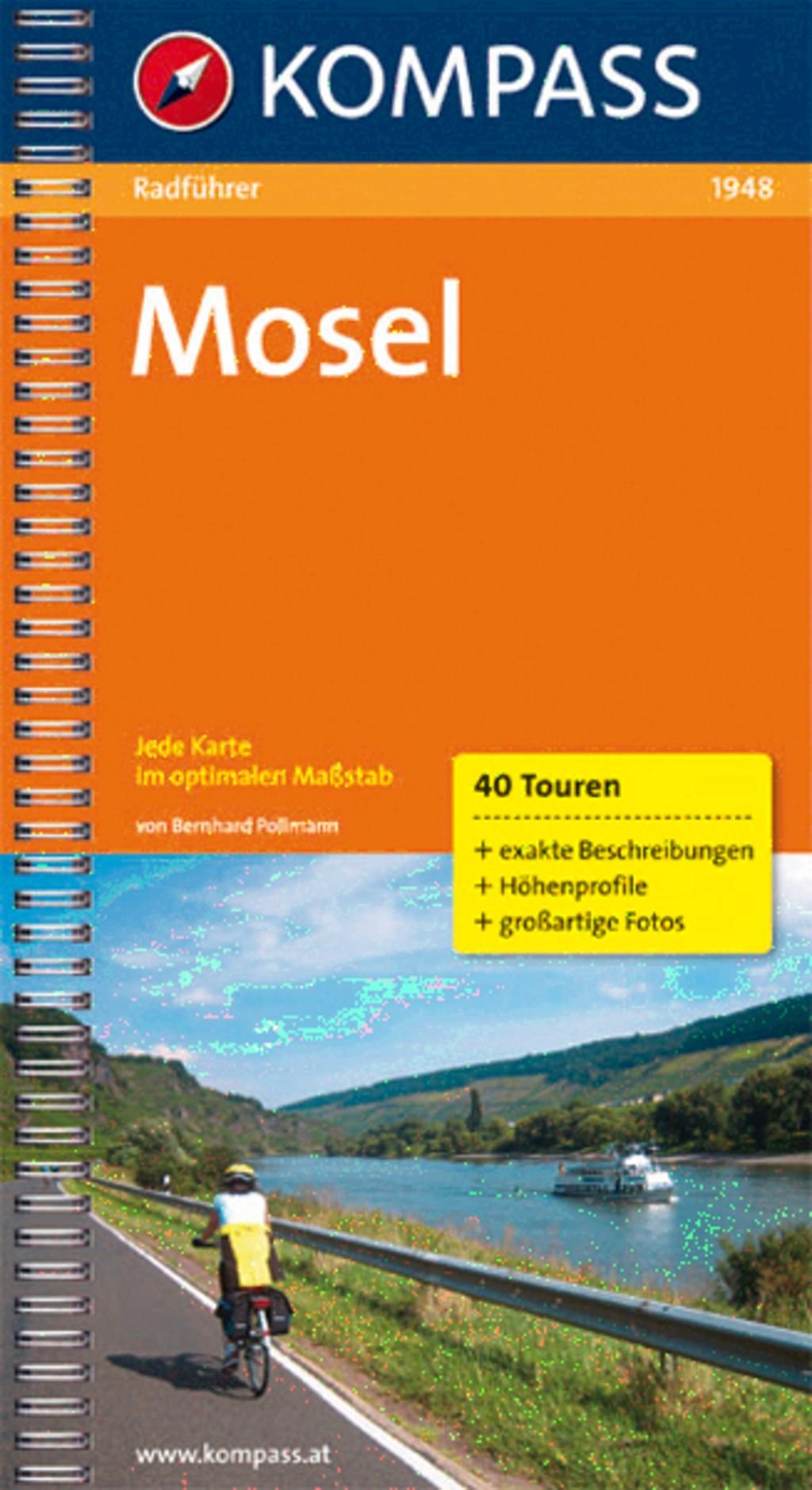 Mosel: Radführer mit Top-Routenkarten book