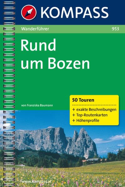 Rund um Bozen: Wanderführer mit Top-Routenkarten und Höhenprofilen. (KOMPASS Wanderführer, Band 953) Leisure, Home & Garden