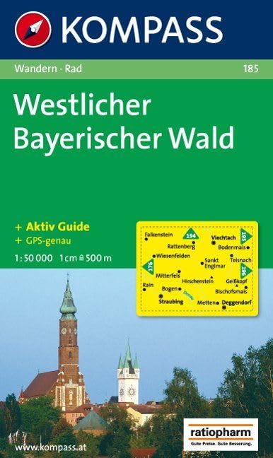 Westlicher Bayerischer Wald 1 : 50 000 book