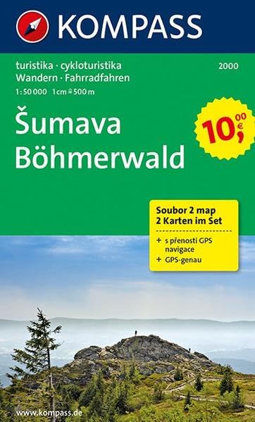 Böhmerwald/sumava 1 : 50 000 Leisure, Home & Garden