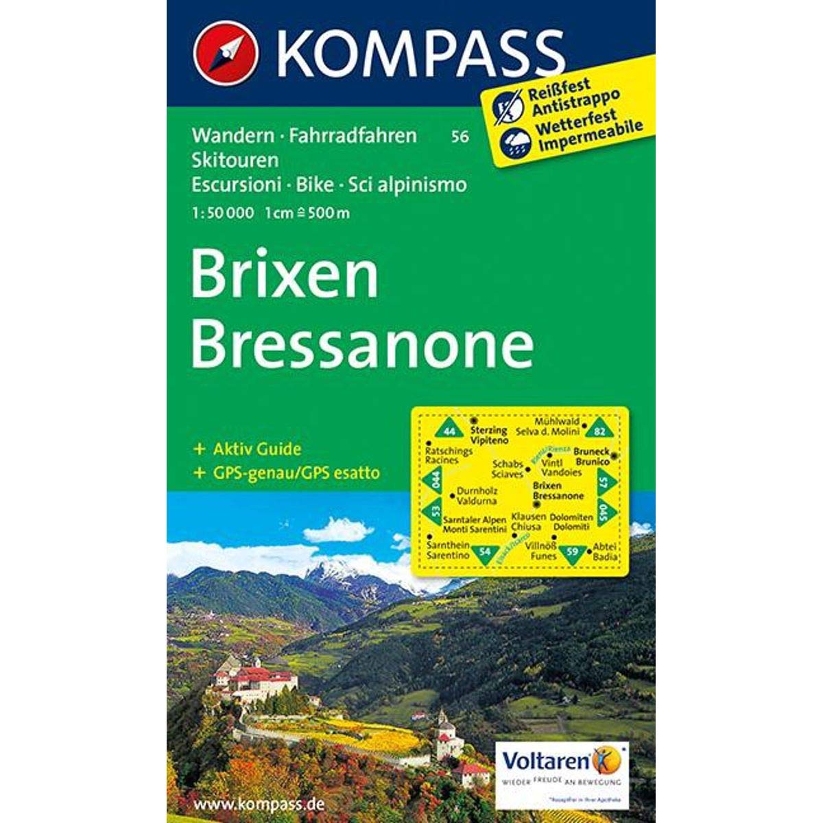 Brixen / Bressanone 1 : 50 000 Leisure, Home & Garden