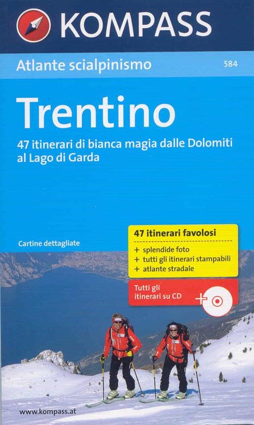Atlante scialpinismo n. 584. Trentino Leisure, Home & Garden