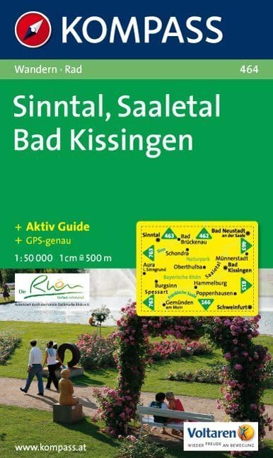 Sinntal - Saaletal - Bad Kissingen 1 : 50 000 Leisure, Home & Garden