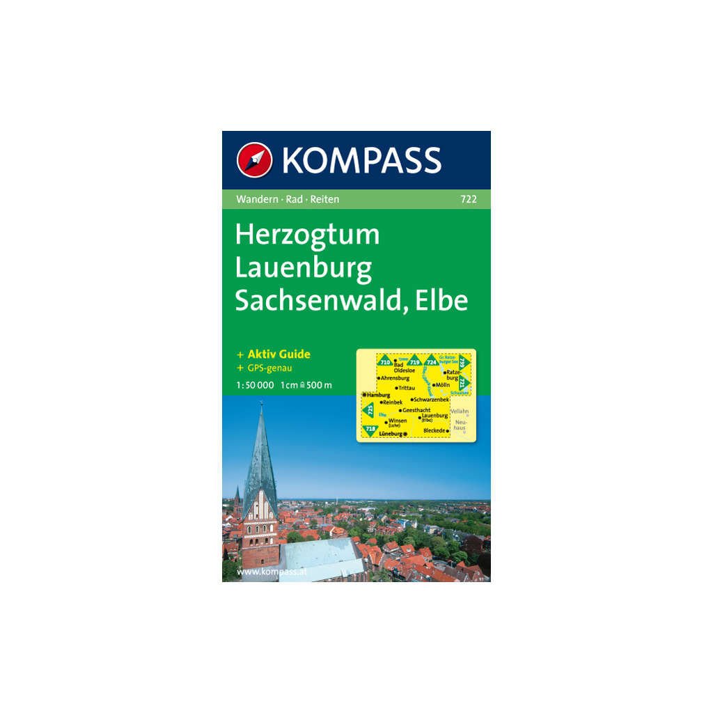 Herzogtum Lauenburg Nord, Sachsenwald, Elbe: 1:50.000. Wanderkarte mit Kurzführer und Rad- und Reitwegen. GPS-genau Leisure, Home & Garden