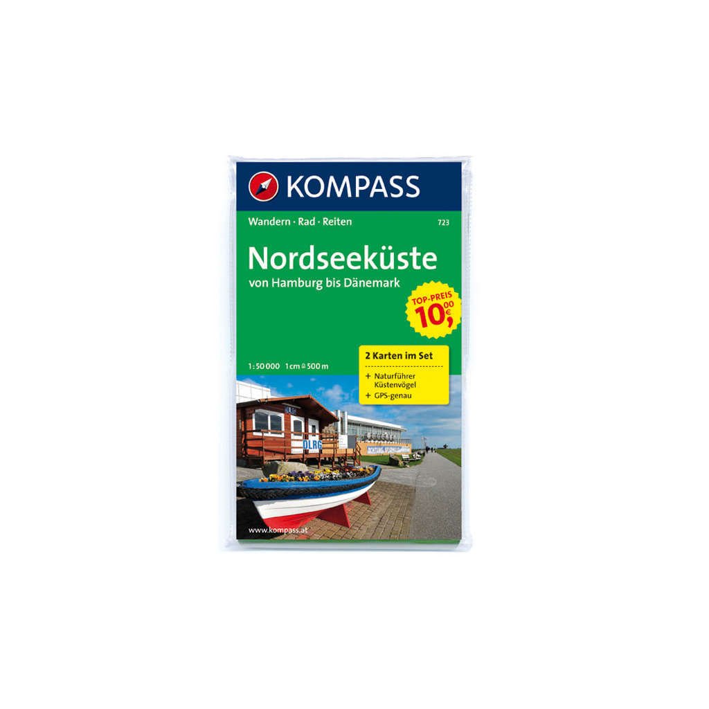 Nordseeküste von Hamburg bis Dänemark 1 : 50 000 Leisure, Home & Garden