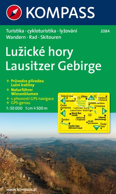 Lausitzer Gebirge / Louzické hory 1 : 50 000: Wanderkarte mit Radrouten und Naturführer. GPS-genau Leisure, Home & Garden