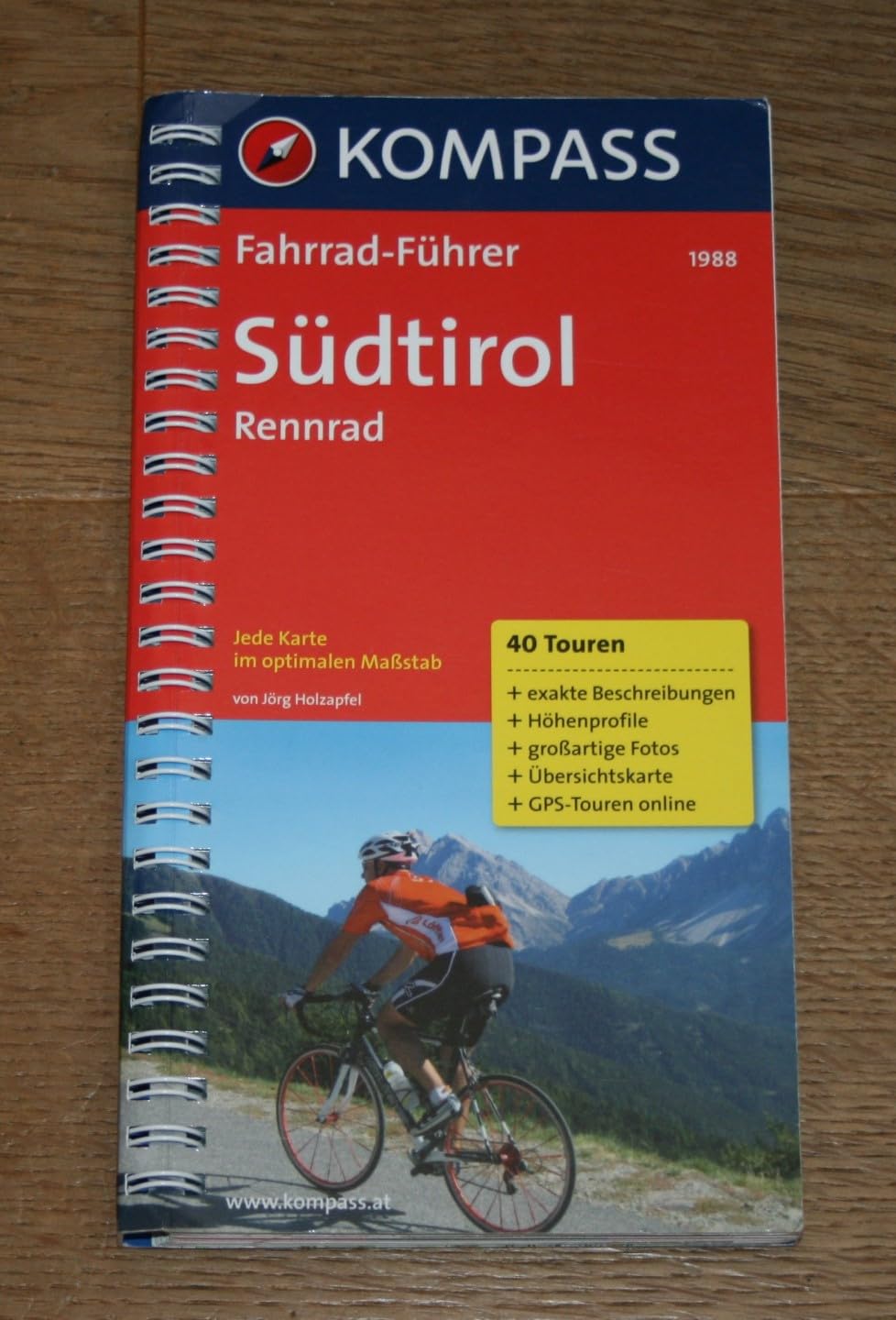 Südtirol: Rennradführer mit Top-Routenkarten im optimalen Maßstab. (KOMPASS Fahrradführer, Band 1988) Leisure, Home & Garden