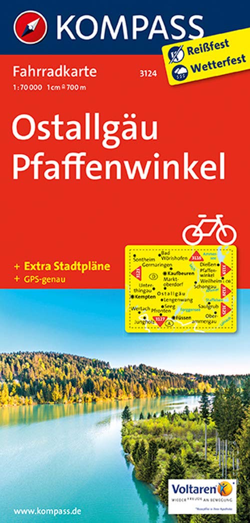 Ostallgäu - Pfaffenwinkel 1 : 70 000 Leisure, Home & Garden