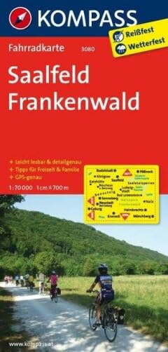 Saalfeld - Frankenwald 1 : 70 000 Leisure, Home & Garden