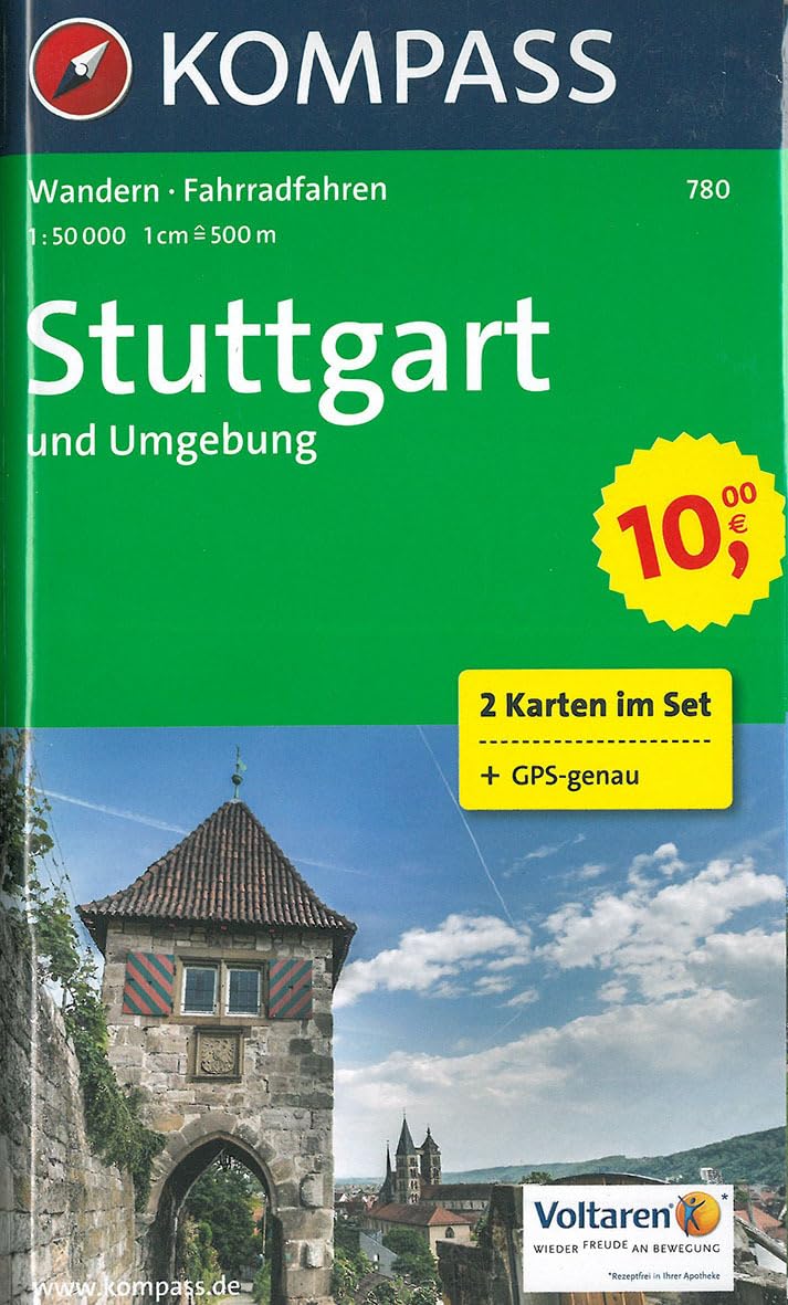 Stuttgart und Umgebung 1 : 50 000 Leisure, Home & Garden