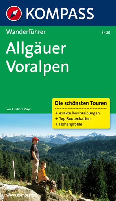 Allgäuer Voralpen: Wanderführer mit Tourenkarten und Höhenprofilen (KOMPASS Wanderführer, Band 5423) Leisure, Home & Garden