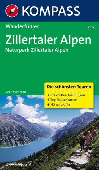 Zillertaler Alpen: Wanderführer mit Tourenkarten und Höhenprofilen (KOMPASS Wanderführer, Band 5616) Leisure, Home & Garden