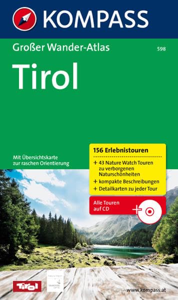 Großer Wander-Atlas Tirol: 156 Erlebnistouren book