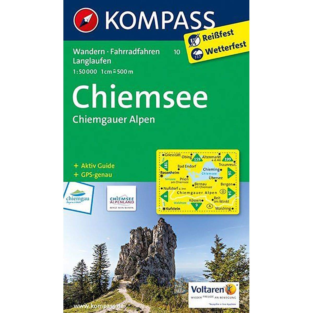 Chiemsee - Chiemgauer Alpen 1 : 50 000 Leisure, Home & Garden
