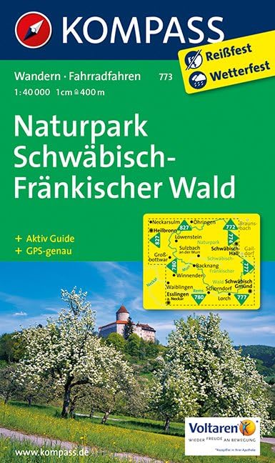Naturpark Schwäbisch-Fränkischer Wald 1 : 40 000 Leisure, Home & Garden