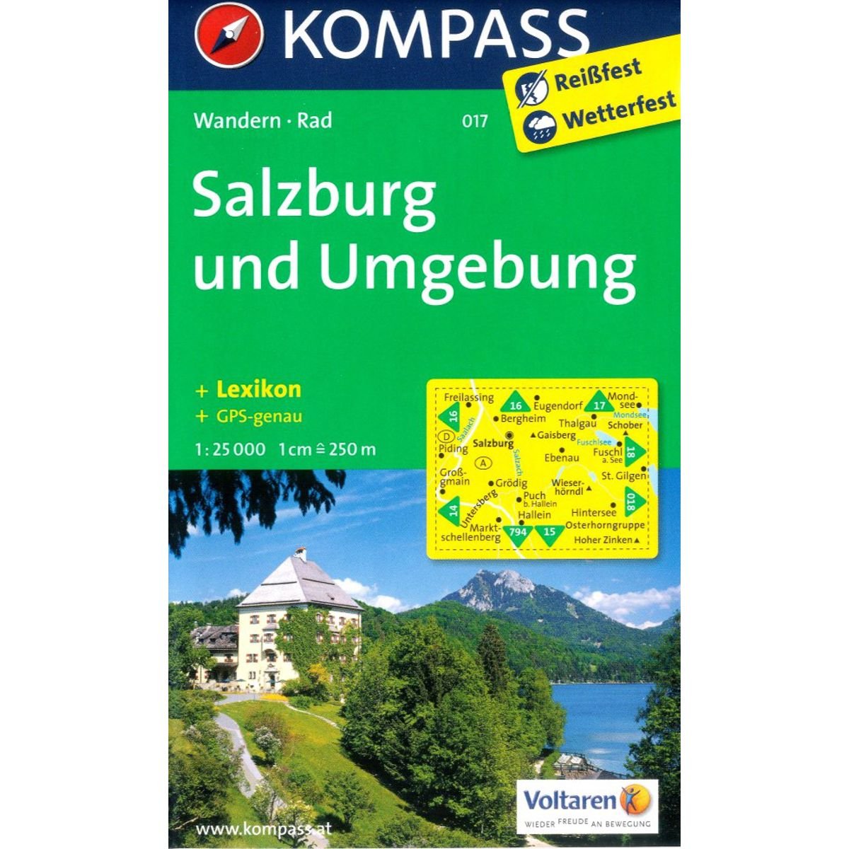 Salzburg und Umgebung 1 : 25 000 Leisure, Home & Garden