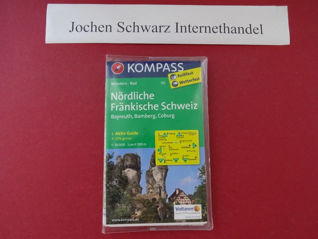 Nördliche Fränkische Schweiz - Bayreuth - Bamberg - Coburg 1 : 50 000 Leisure, Home & Garden