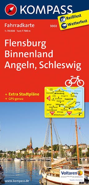Flensburg Binnenland - Angeln - Schleswig 1:70000 Leisure, Home & Garden