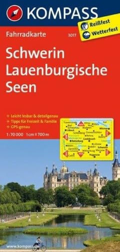 Schwerin - Lauenburgische Seen 1 : 70 000 Leisure, Home & Garden