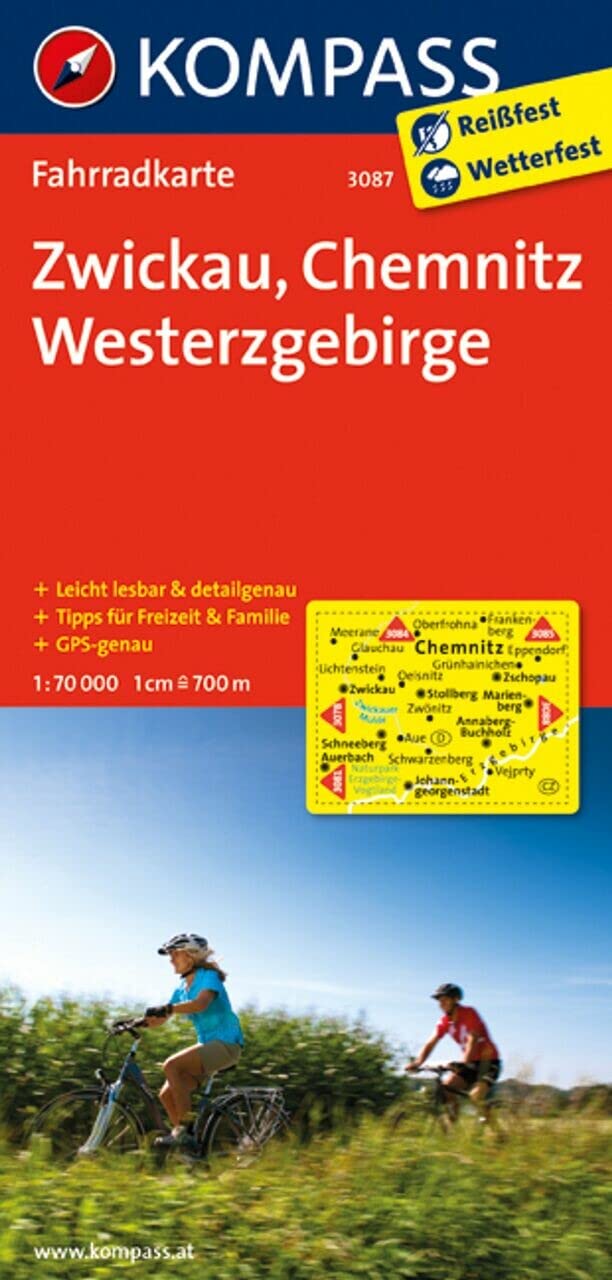 Zwickau - Chemnitz - Westerzgebirge 1 : 70 000 Leisure, Home & Garden