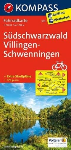Südschwarzwald - Villingen - Schwenningen 1 : 70 000 Leisure, Home & Garden