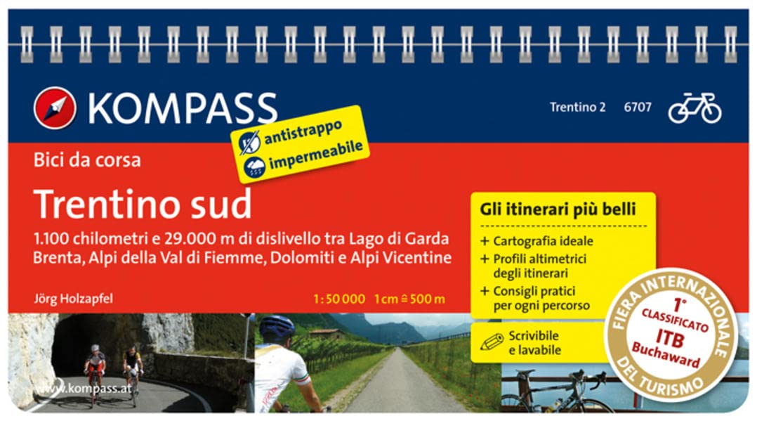 Guida cicloturistica n. 6707. Trentino Sud (Vol. 2) book