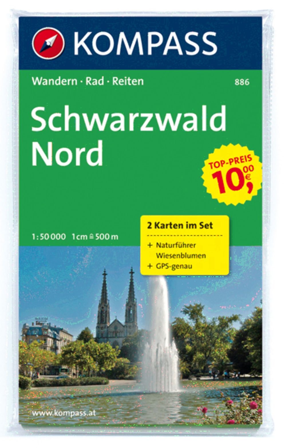 Schwarzwald Nord 1 : 50 000 Leisure, Home & Garden